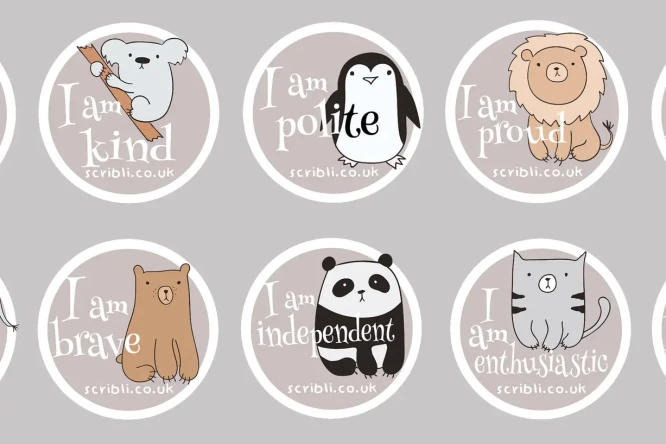 motivational stickers at Scribli.co.uk
